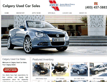 Tablet Screenshot of calgaryusedcarsales.com